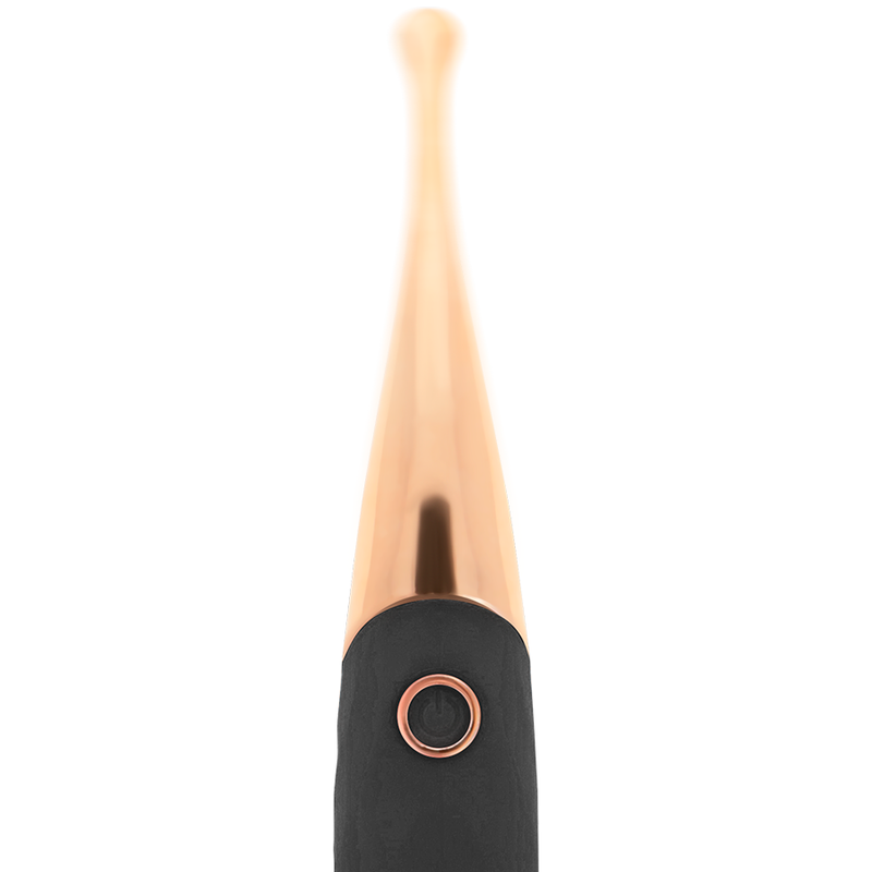 OHMAMA - ESTIMULADOR CLITORIS RECARGABLE 36 MODOS NEGRO-PINKGOLD