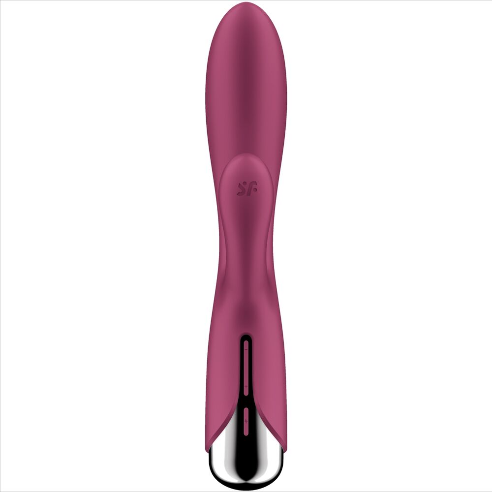 SATISFYER - SPINNING RABBIT 1 ESTIMULACION CLITORIS Y PUNTO G ROJO