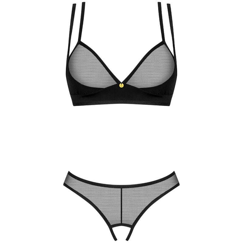 OBSESSIVE - NESARI SET DOS PIEZAS CROTCHLESS M/L
