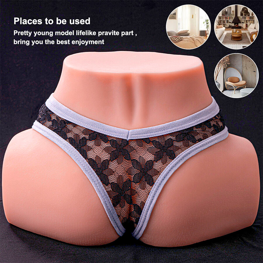 XISE - TRACY VIBRATING MASTURBADOR VAGINA Y ANO REALÍSTICO MULTIPOSICIÓN CON VIBRACIÓN