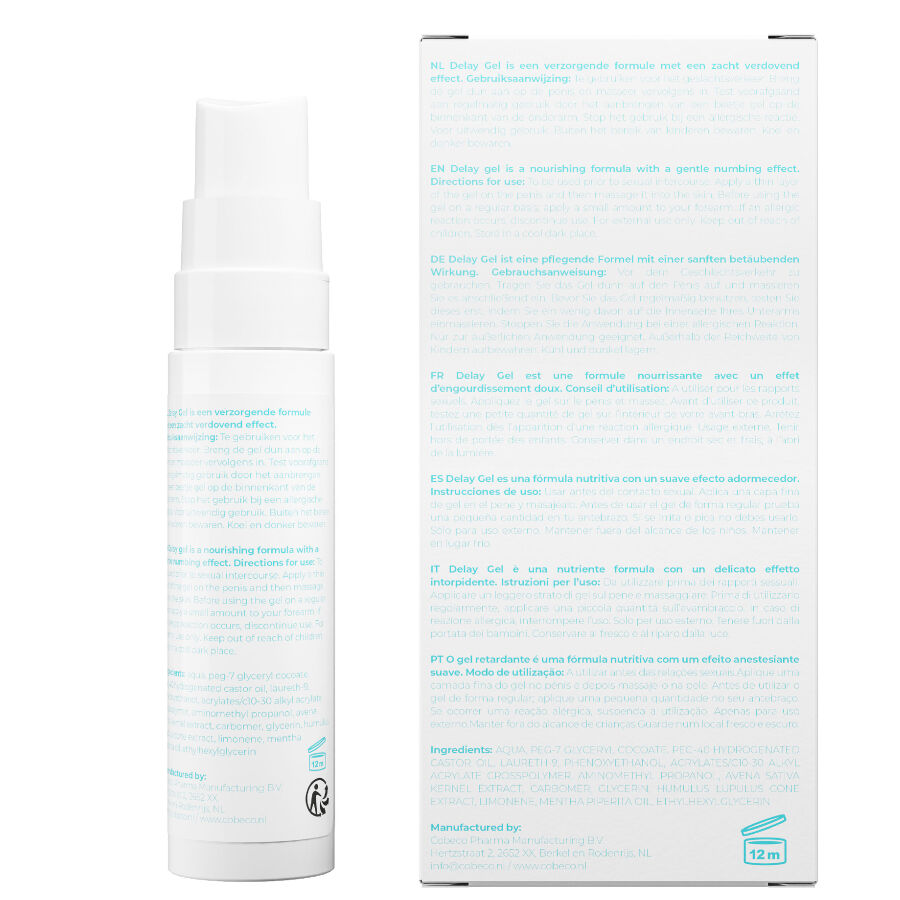 COBECO - VIAGEL PARA HOMBRE GEL RETARDANTE 30 ML