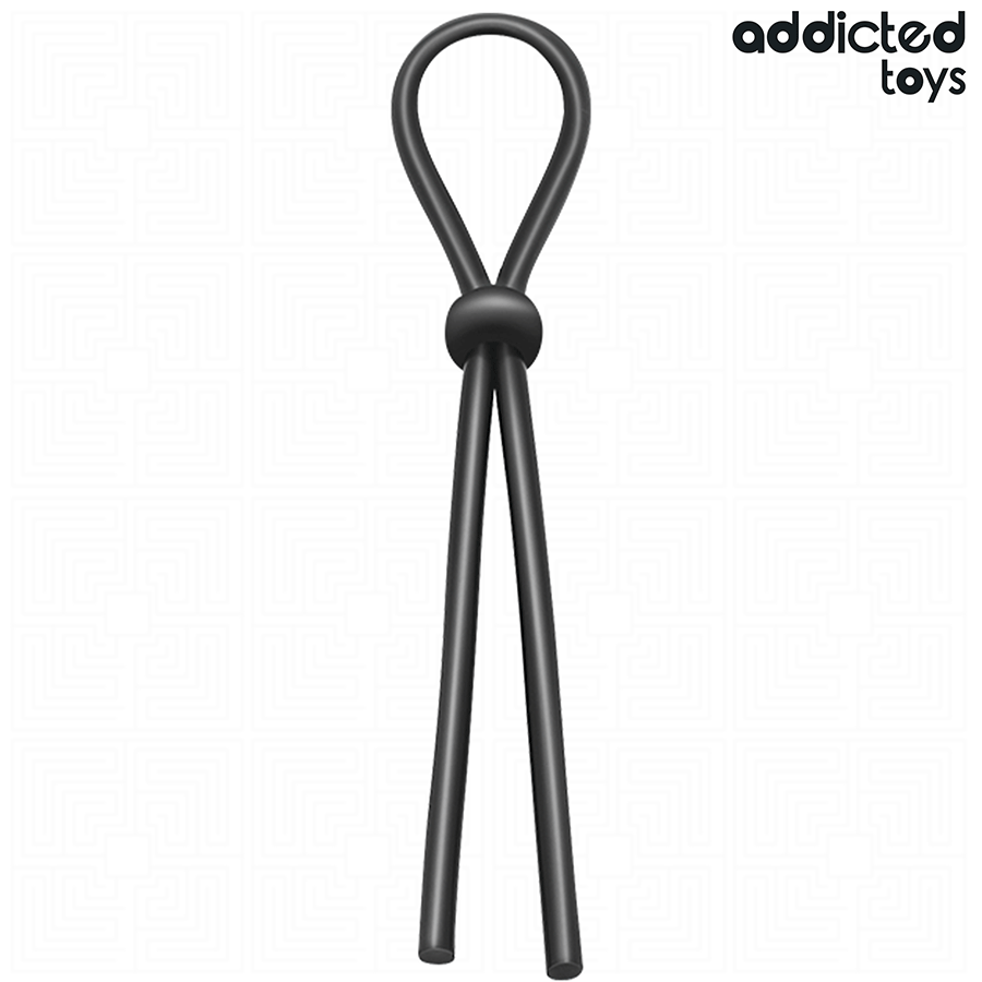 ADDICTED TOYS - CUERDA SILICONA PARA EL PENE DE LAZO SIMPLE