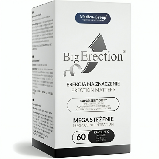 BigErection – Complemento Alimenticio Natural para la Vitalidad Masculina y el Rendimiento Íntimo