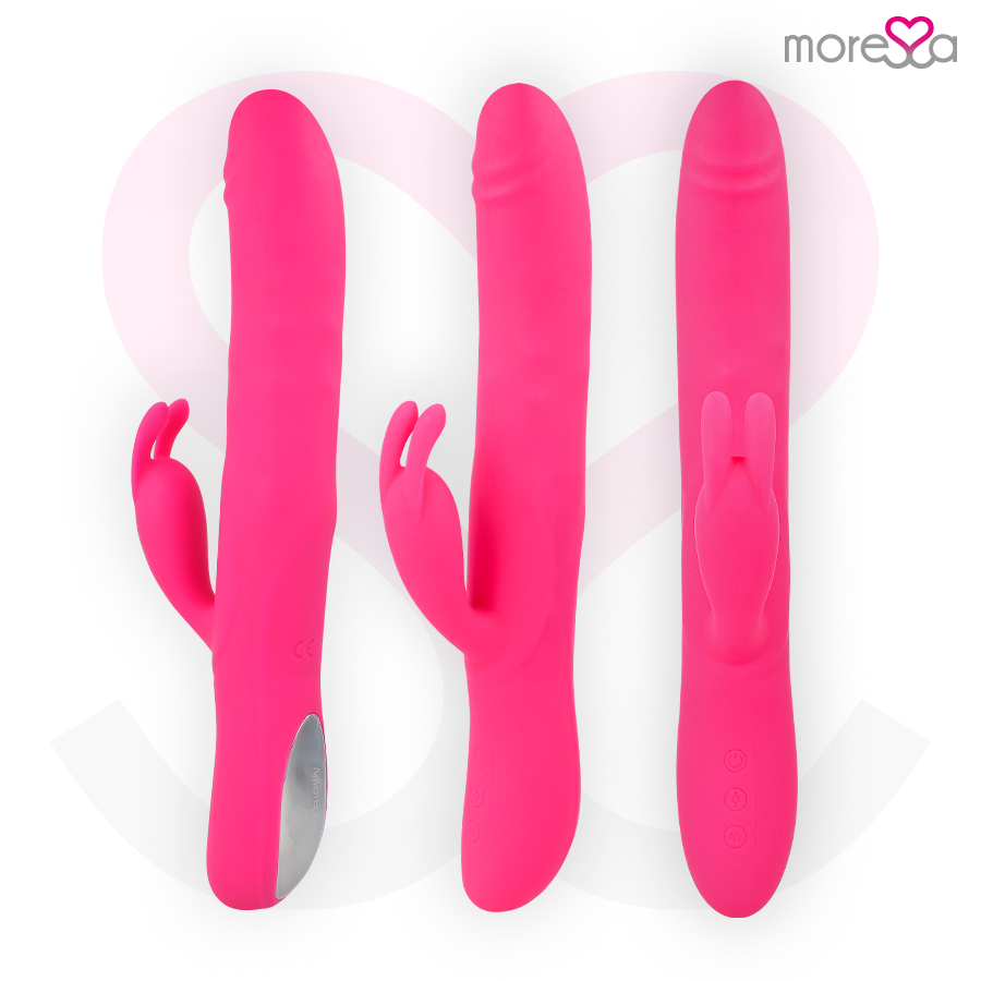 MORESSA - SOMER ROTADOR PERLADO Y POTENTE VIBRACION  PREMIUM SILICONE
