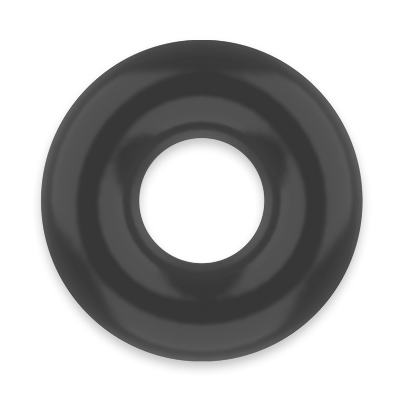POWERING - SUPER FLEXIBLE Y RESISTENTE ANILLO PENE 4.5CM NEGRO