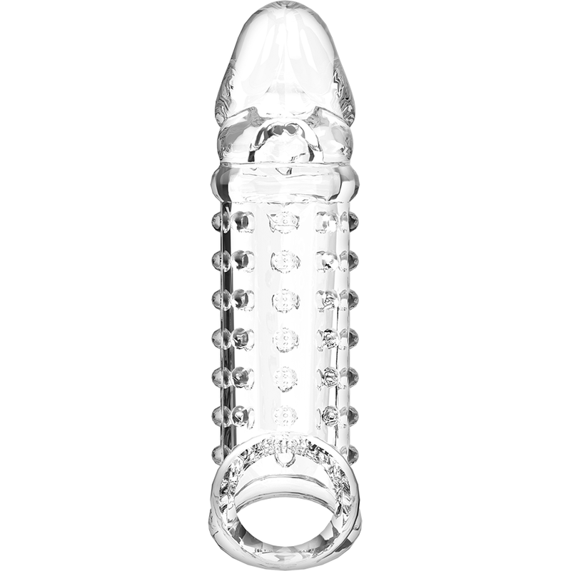 VIRILXL - EXTENSION Y FUNDA DE PENE V11 TRANSPARENTE