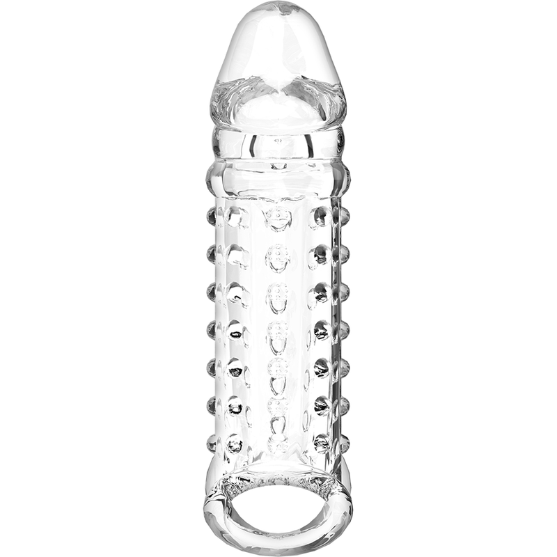 VIRILXL - EXTENSION Y FUNDA DE PENE V11 TRANSPARENTE