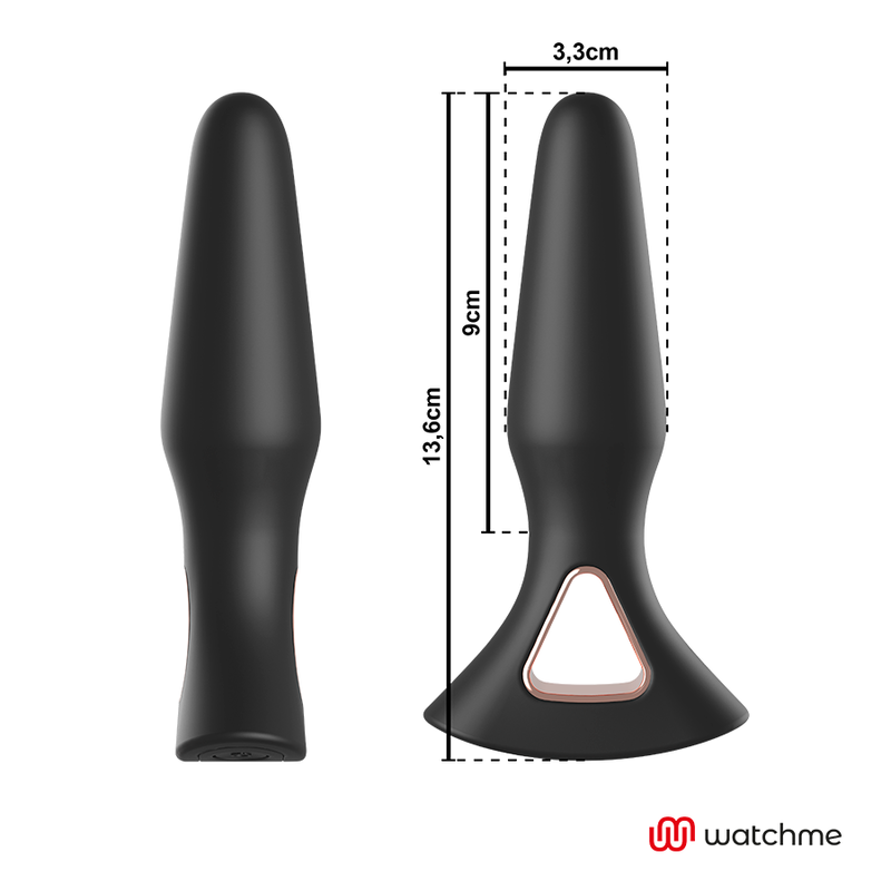 ANBIGUO - WATCHME CONTROL REMOTO VIBRADOR PLUG ANAL ALEXANDRU