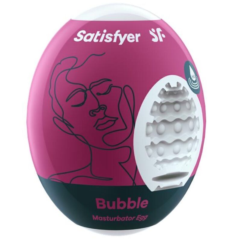 SATISFYER - BUBBLE HUEVO MASTURBADOR