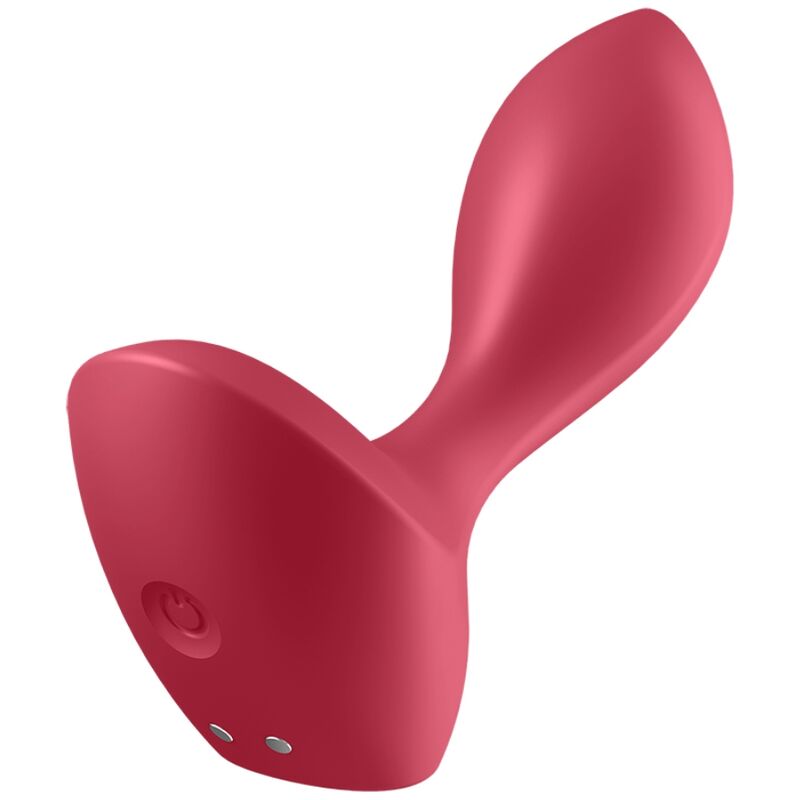 SATISFYER - BACKDOOR LOVER PLUG ANAL VIBRADOR ROJO