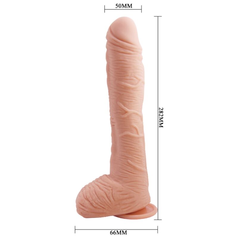 BAILE - ALEX DILDO PIEL REALISTA 27 CM