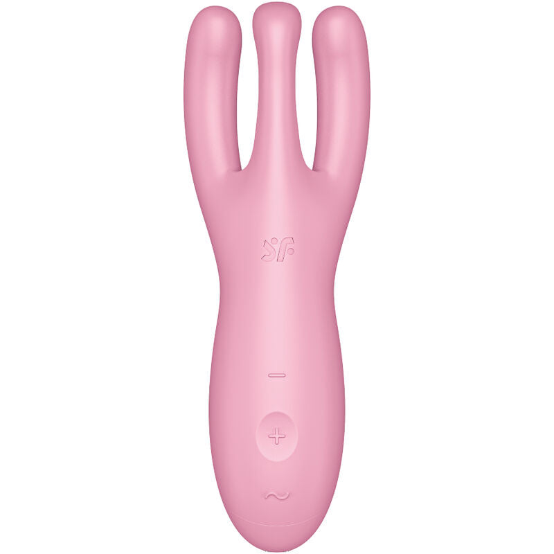 SATISFYER - THREESOME 4 VIBRADOR APP ROSA