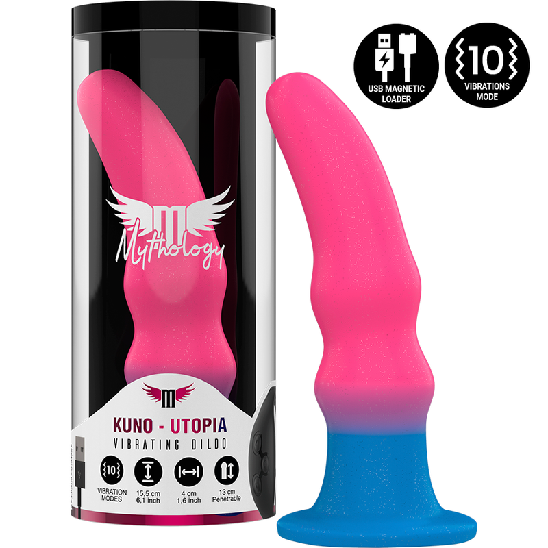 MYTHOLOGY - KUNO UTOPIA DILDO M - VIBRADOR COMPATIBLE CON WATCHME WIRELESS TECHNOLOGY