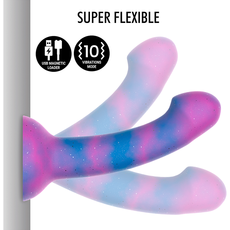 MYTHOLOGY - DION GALACTIC DILDO M - VIBRADOR COMPATIBLE CON WATCHME WIRELESS TECHNOLOGY