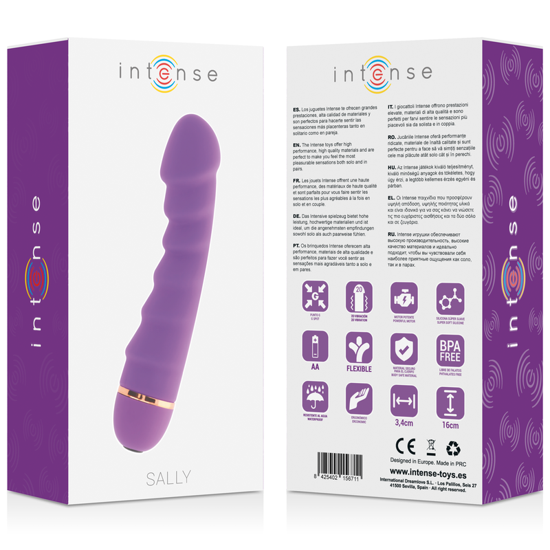 INTENSE - SALLY 20 SPEEDS SILICONE LILA