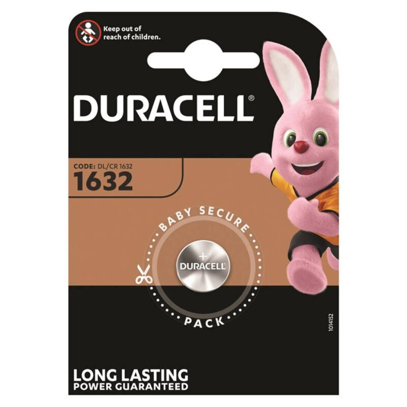 DURACELL - PILA BOTON LITIO CR1632 3V BLISTER*1