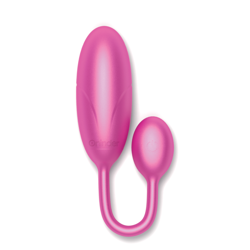 ONINDER - DENVER HUEVO VIBRADOR ROSA 7 X 2.7 CM - APP GRATUITA