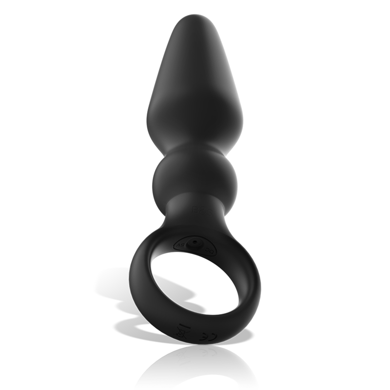 BLACK&SILVER - OZZY POTENTE PLUG ANAL SILICONA