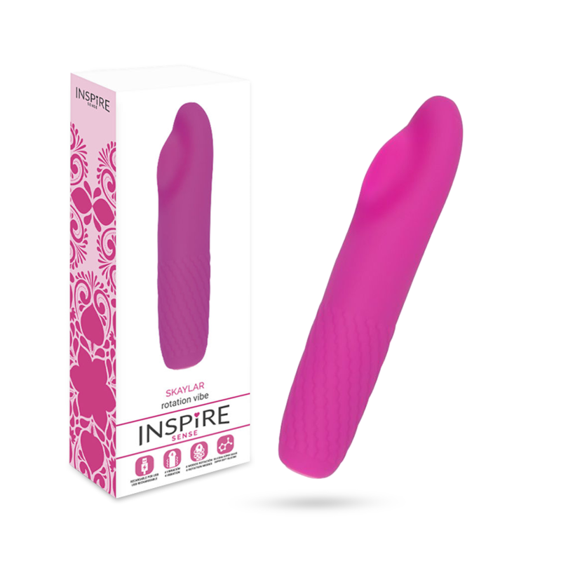 INSPIRE SENSE - SKAYLAR VIBRADOR / ROTADOR LILA