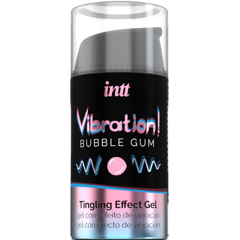 INTT - POTENTE ESTIMULANTE ÍNTIMO GEL VIBRADOR LIQUIDO CHICLE 15ML