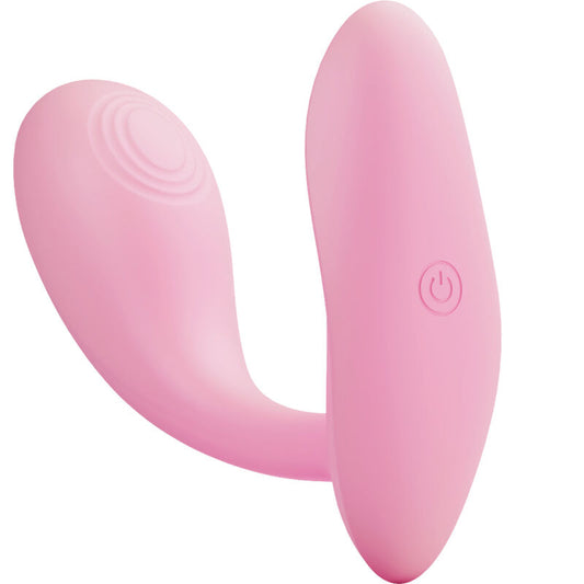 PRETTY LOVE - BAIRD G-SPOT 12 VIBRACIONES RECARGABLE ROSA APP