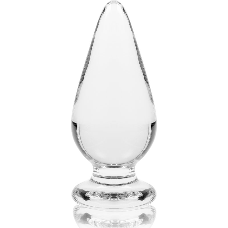 NEBULA SERIES BY IBIZA - MODELO 4 PLUG CRISTAL BOROSILICATO TRANSPARENTE 11 CM -O- 5 CM