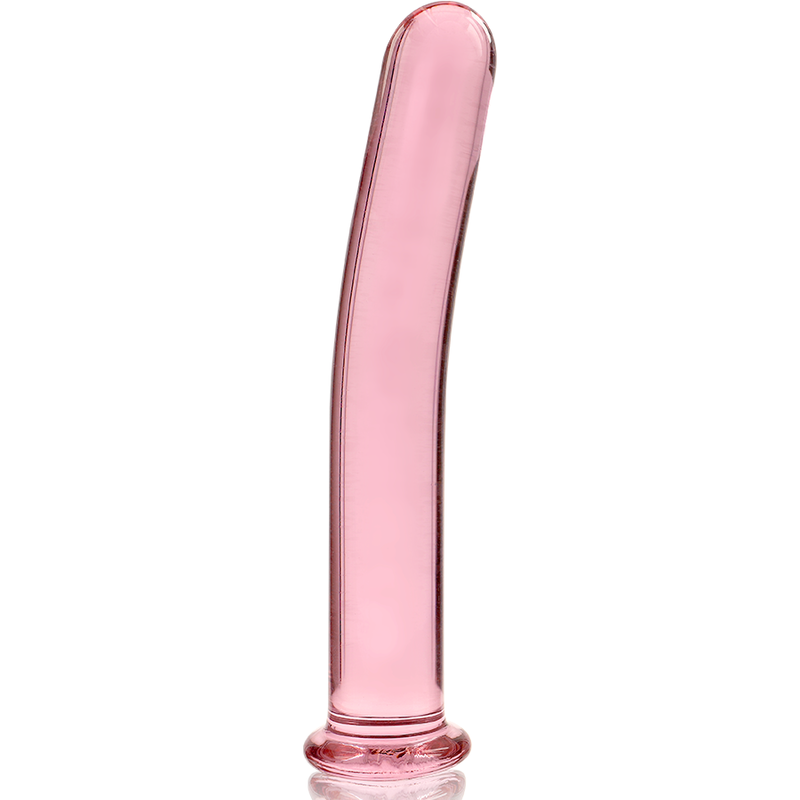 NEBULA SERIES BY IBIZA - MODELO 8 DILDO CRISTAL BOROSILICATO TRANSPARENTE 14.5 CM -O- 2 CM