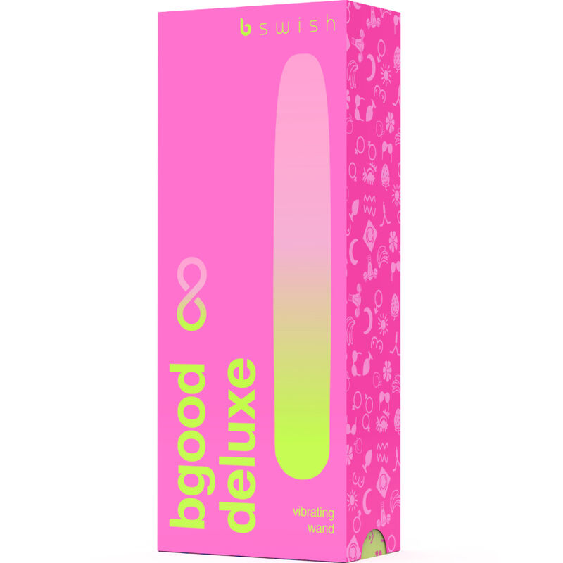 B SWISH - BGOOD INFINITE DELUXE VIBRADOR RECARGABLE SILICONA ROSA