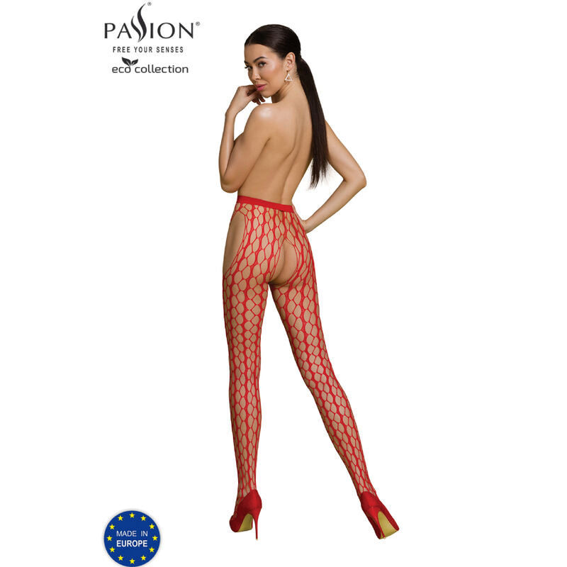 PASSION - ECO COLLECTION BODYSTOCKING ECO S007 NEGRO