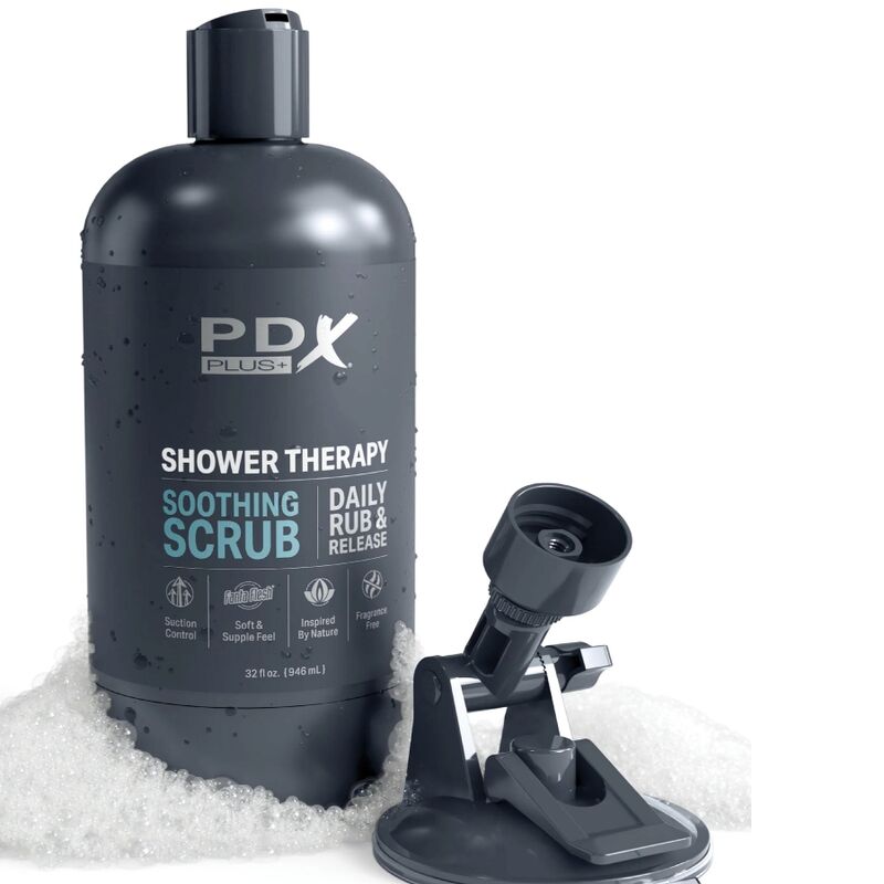 PDX PLUS - MASTURBADOR STROKER DISEÑO DISCRETO DE BOTE CHAMPU SOOTHING SCRUB