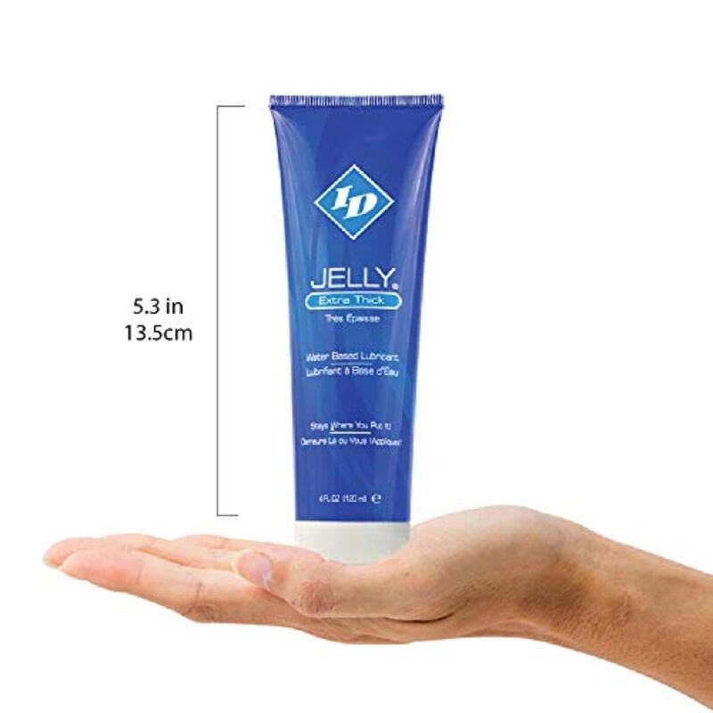 ID JELLY - LUBRICANTE BASE AGUA EXTRA THICK TRAVEL TUBE 120 ML