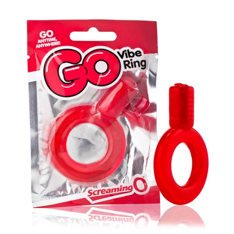 SCREAMING O - ANILLO VIBRADOR GO ROJO