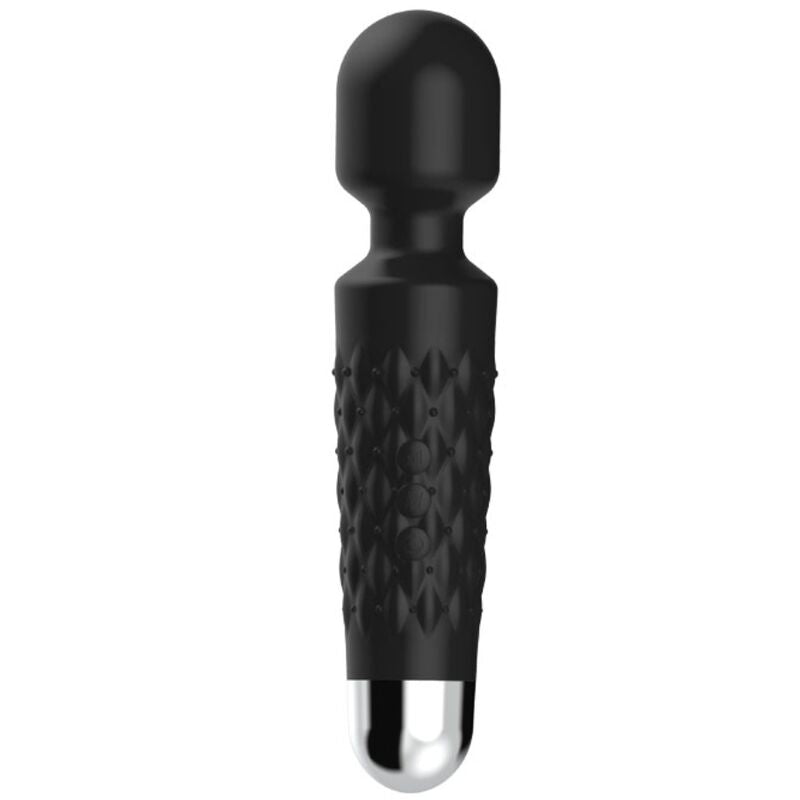 ARMONY - POSTMAN MASAJEADOR & VIBRADOR CABEZA FLEXIBLE NEGRO