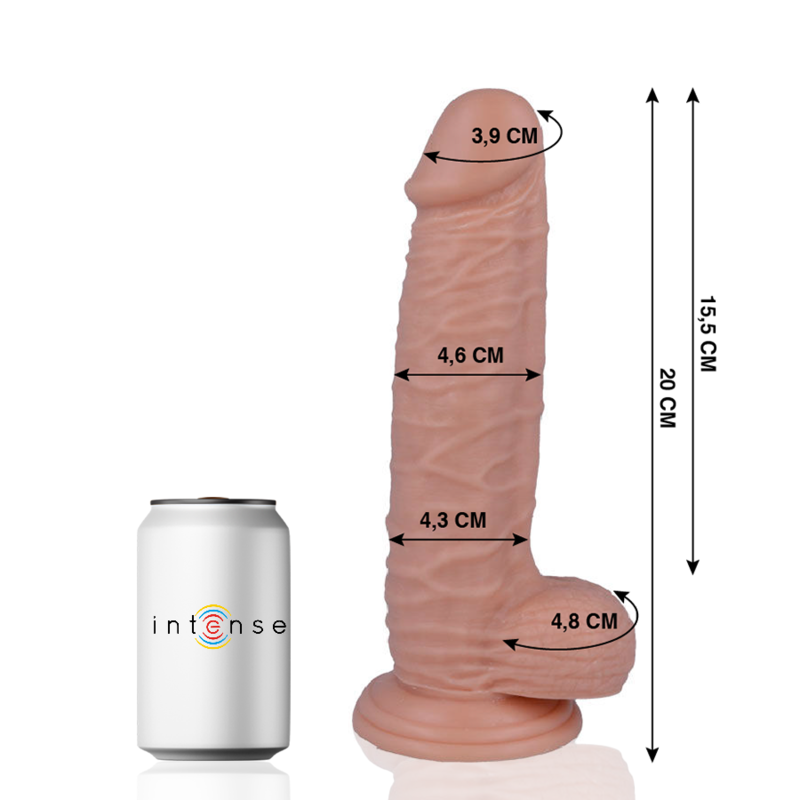 MR INTENSE - 20 PENE REALISTICO 20 CM -O- 4.6 CM