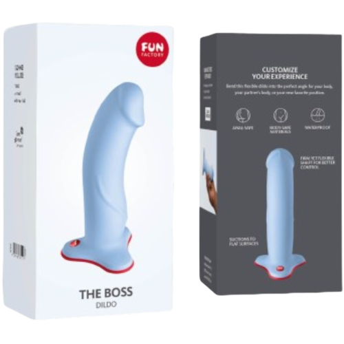 FUN FACTORY - THE BOSS DILDO REALISTICO NEGRO