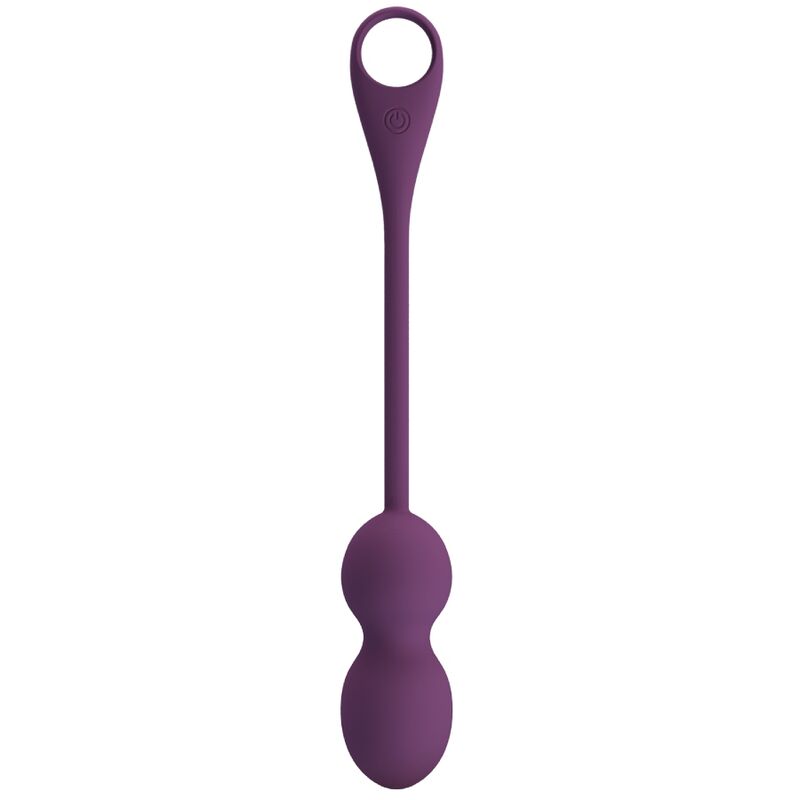 PRETTY LOVE - ELVIRA KEGEL BALLS APP CONTROL REMOTO MORADO