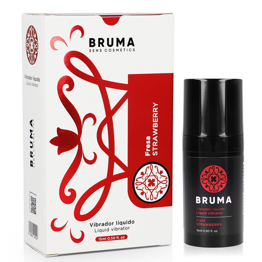 BRUMA - POTENTE GEL VIBRADOR LÍQUIDO  FRESA 15 ML