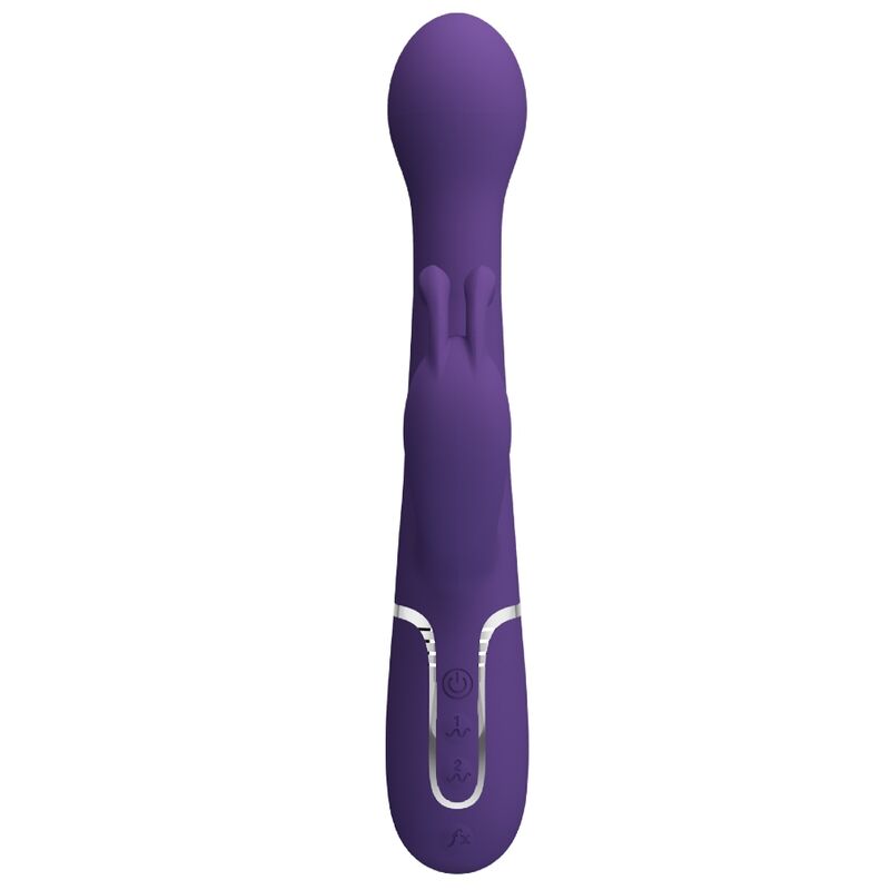 PRETTY LOVE - DEJON VIBRADOR RABBIT 3 EN 1 MULTIFUNCIÓN MORADO