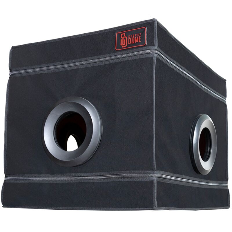 SECRET DOME - KINK CLUB LA NICHE CABINA  NEGRO & ROJO