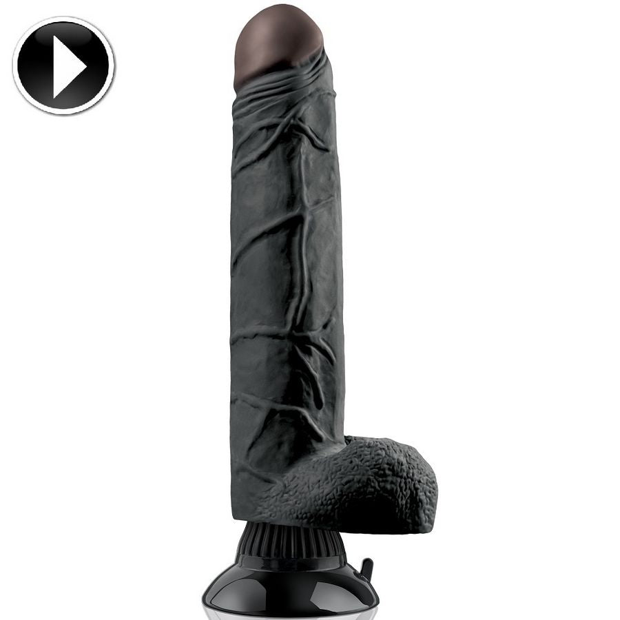 REAL FEEL DELUXE - VIBRADOR NUM 7 NEGRO