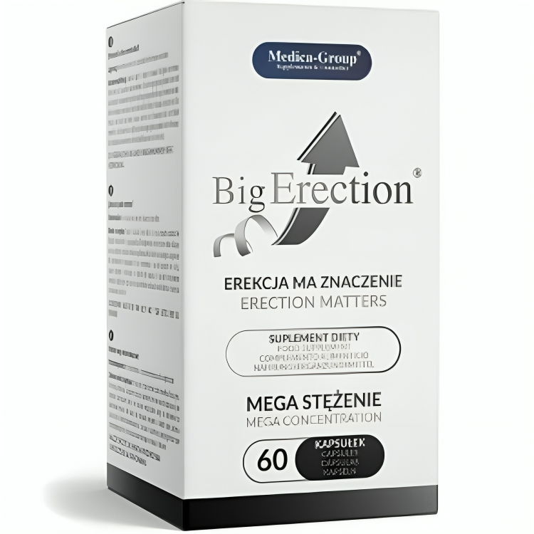 BigErection – Complemento Alimenticio Natural para la Vitalidad Masculina y el Rendimiento Íntimo