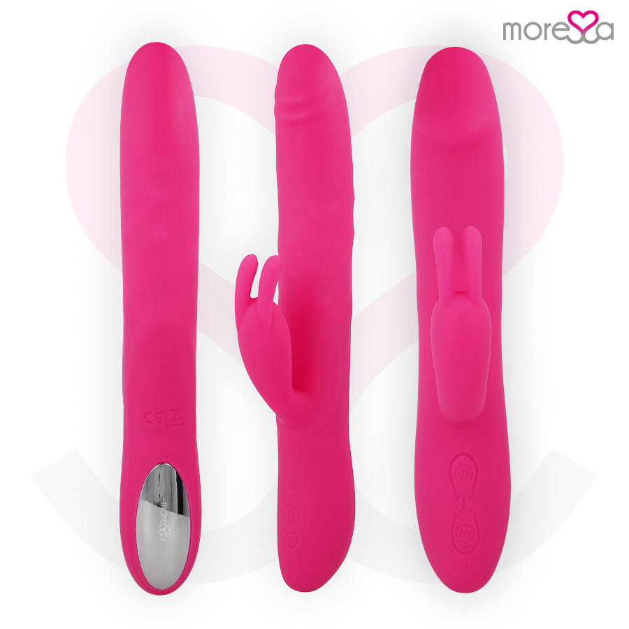 MORESSA - MOLLY IMPULSOR UP&DOWN Y POTENTE VIBRACION PREMIUM SILICONE RECARGABLE