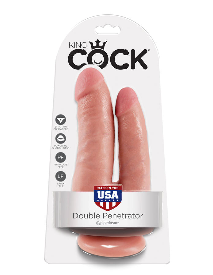 KING COCK - DOBLE PENETRACIÓN NATURAL