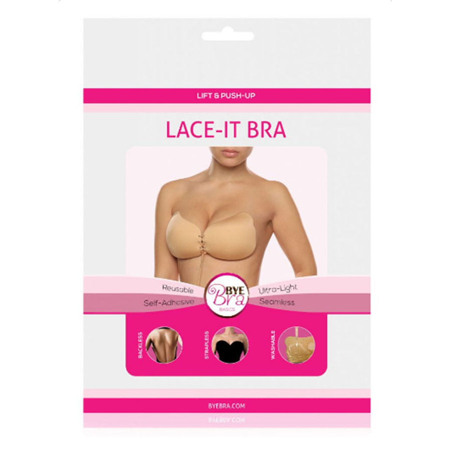 BYE-BRA - LACE-IT REALZADOR PUSH-UP NEGRO COPA D