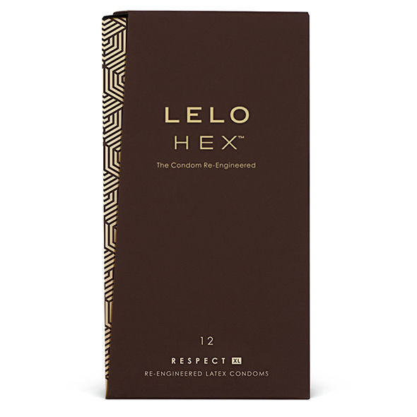 LELO - HEX PRESERVATIVO RESPECT XL 12 PACK