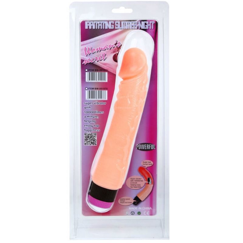 BAILE - VIBRADOR REALISTICO FLEXIBLE NATURAL 24 CM