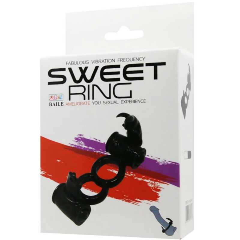 BAILE - SWEET RING ANILLO DOBLE CON RABBIT DOBLE