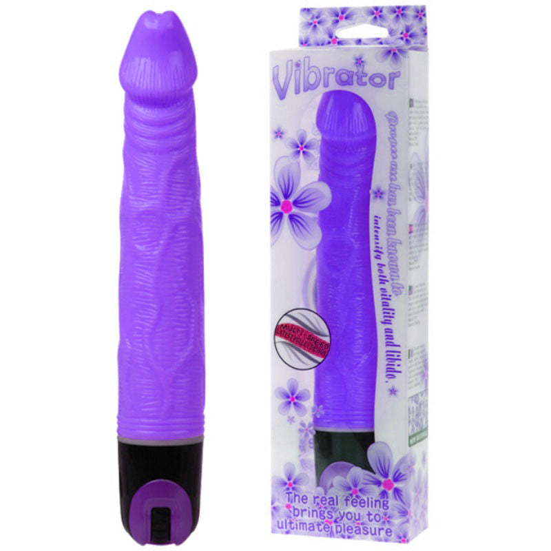 BAILE - VIBRATOR MULTISPEED 21.5 CM MORADO