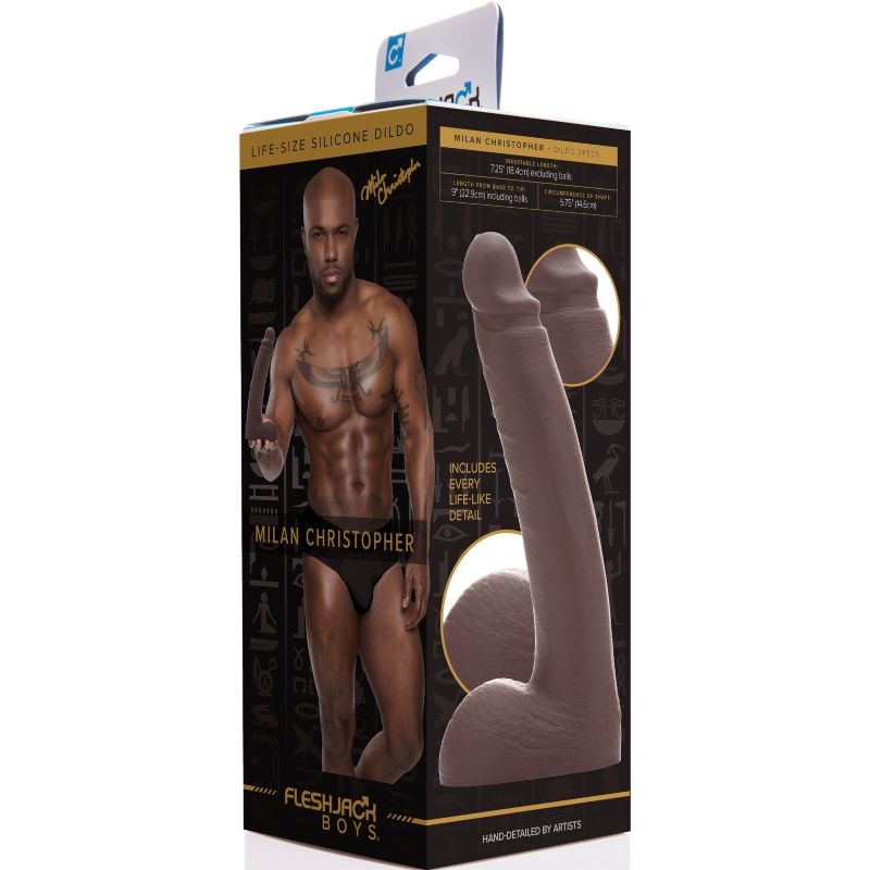 FLESHJACK - MILAN CHRISTOPHER DILDO 18.4 CM