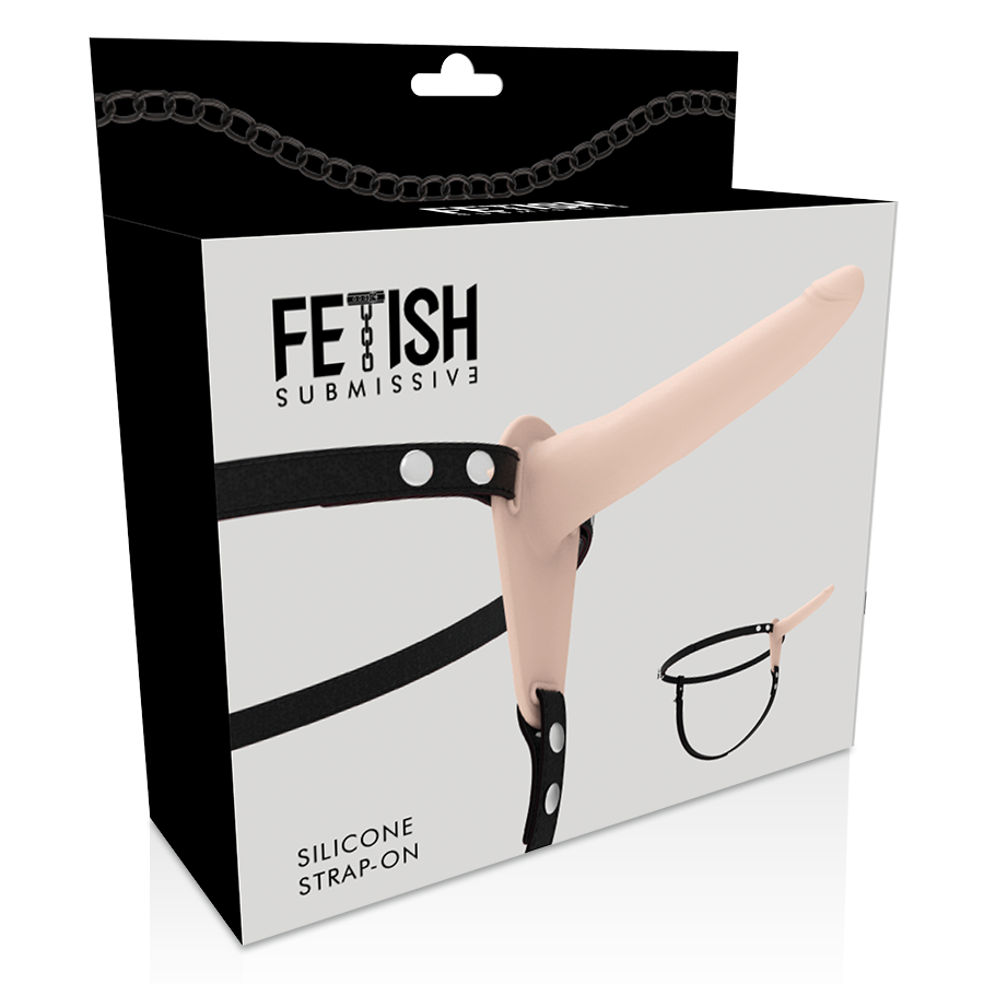 FETISH SUBMISSIVE HARNESS -  SILICONA FLESH 15 CM